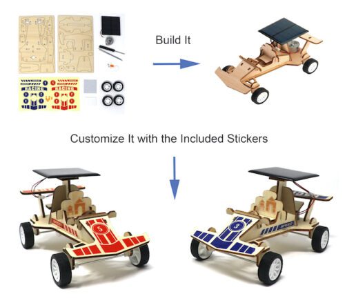 Solar Toy Car Kit For Kids1