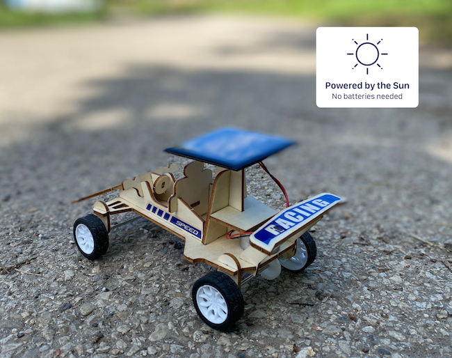 Solar Toy Car Kit For Kids4